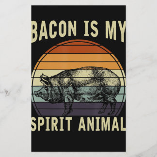 BBQ | Bacon är mitt andningsdjur BBQ Flygblad