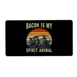 BBQ Bacon är mitt andningsdjur BBQ Fraktsedel