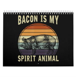 BBQ   Bacon är mitt andningsdjur BBQ Kalender