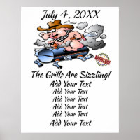 BBQ Barbecue Event/Cookoff Poster