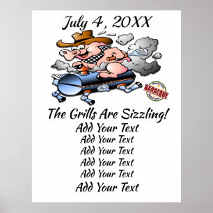 BBQ Barbecue Event/Cookoff Poster
