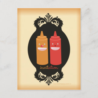 BBQ, barn party, hett hundar etc. inbjudan