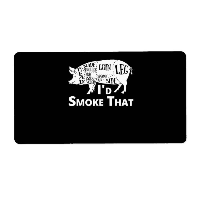 BBQ | BBQ Grill Gris Gris id Smoke that Gift Manar Fraktsedel (Framsidan)