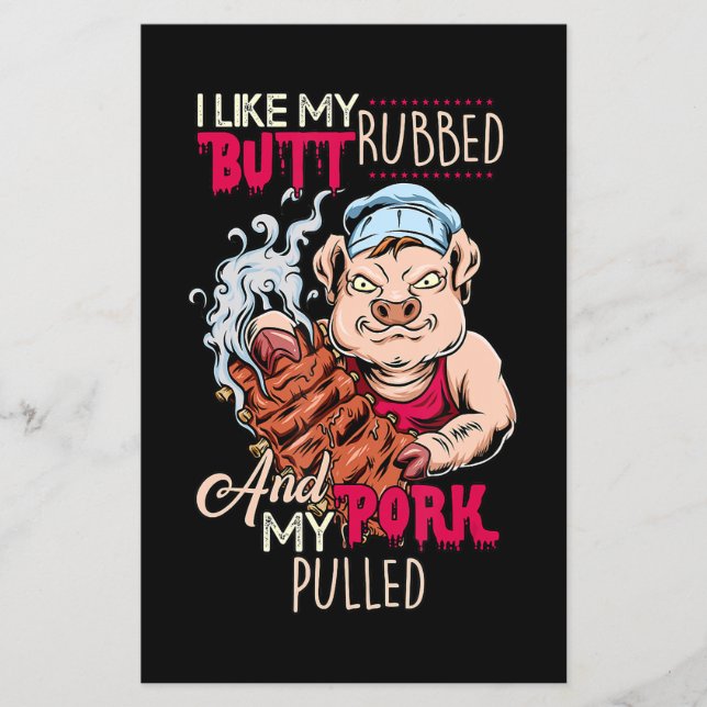 BBQ|BBQ Grillmaster like Butt Rubbed & Gris Pulled (Framsida)