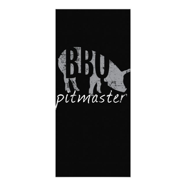 BBQ | BBQ Pitmaster Gris Grilling Fords Day Reklamkort (Framsidan)