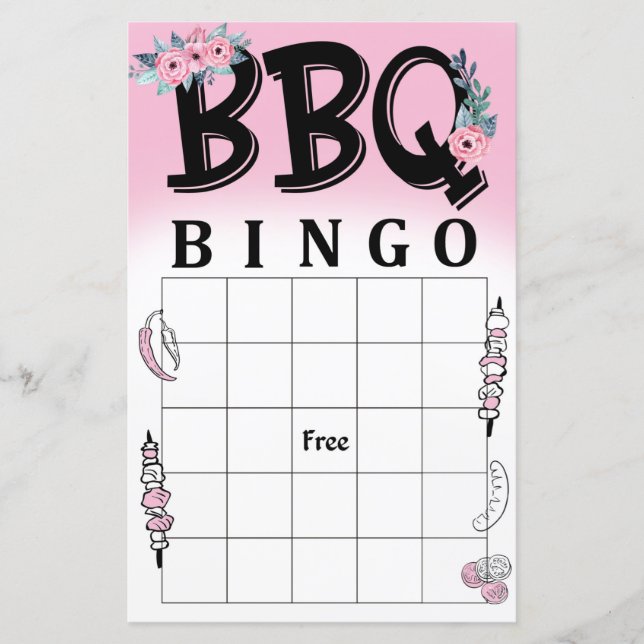 BBQ-bingo-spel (Framsida)