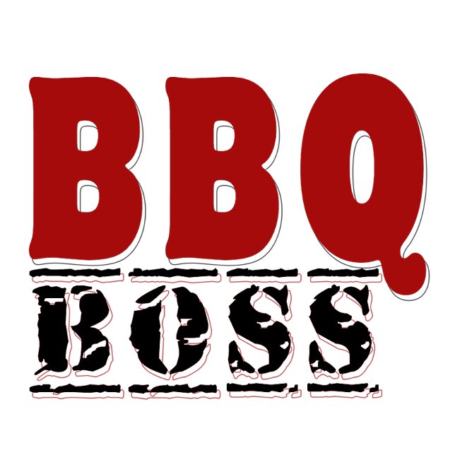 BBQ Boss Typography Grill Apron Barnförkläde (Skapare uppladdad)