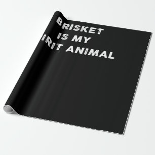 BBQ Brisket är mitt andliga animala BQ-gåvor Presentpapper