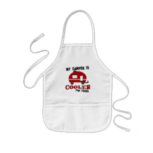BBQ Camping Kids' Apron Barnförkläde