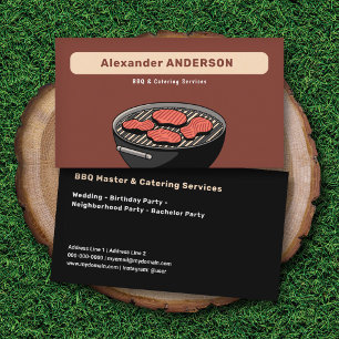 BBQ & Catering Services Visitkort