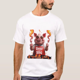 BBQ Chef - Gris Pappa Funny Grilling T-Shirt