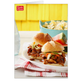 BBQ Chicken Sliders OBS Kort