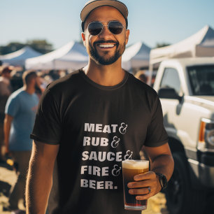 BBQ Cook Checklist och Ampersands T Shirt
