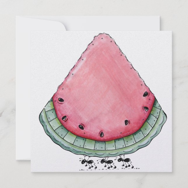 BBQ/Cookout/Picnic-inbjudan efter SRF Inbjudningar (Framsida)