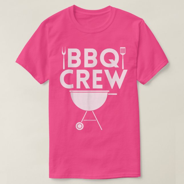 BBQ CREW Grill Chef Cook Squad Cooking Summer Gril T Shirt (Design framsida)