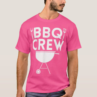 BBQ CREW Grill Chef Cook Squad Cooking Summer Gril T Shirt