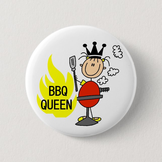 BBQ Drottning Knapp (Framsida)