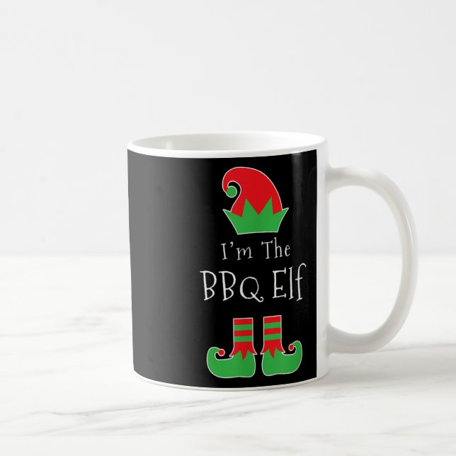 Bbq Elf Matching Family Group - julklapp Kaffemugg (Höger)