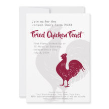 BBQ eller FRITChicken Independence day Farm Picnic