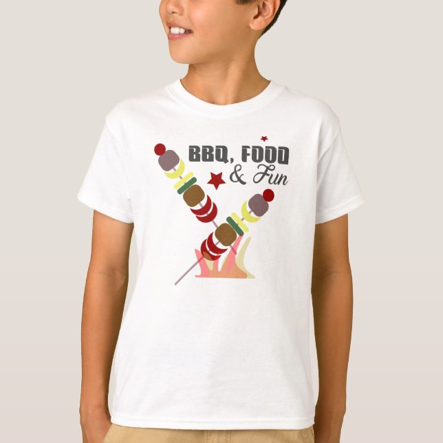 BBQ Fars Dag Pappa Farfar Grillfest   T Shirt (Framsida)