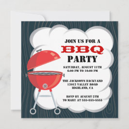 BBQ-fest inbjudan