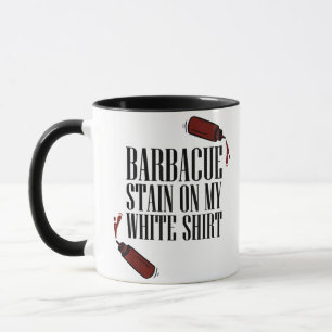 BBQ-fläck på min vita Mugg