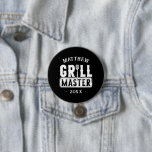 BBQ Grill Master Personlig Best Pappa Far Knapp<br><div class="desc">Funny BBQ Grill Master Personlig Barbecue Best</div>