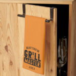 BBQ Grill Master Personlig Best Pappa Far Kökshandduk<br><div class="desc">Funny BBQ Grill Master Personlig Barbecue Best</div>