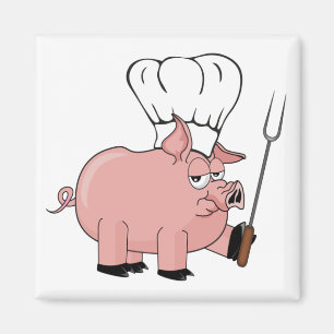BBQ GRIS MAGNET