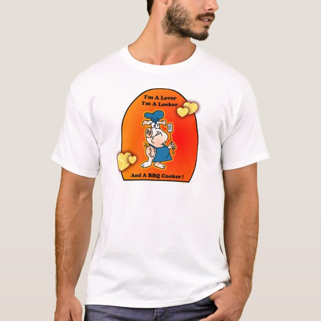 Bbq-gris Tee (Framsida)
