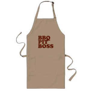 Bbq-gropchef Långt Förkläde