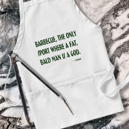 BBQ gud Apron Förkläde