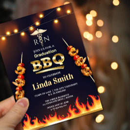BBQ-inbjudan till sjuksköterskan Studenten | RN Sy Inbjudningar