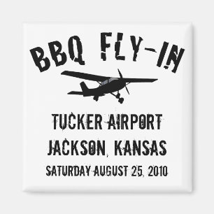 BBQ-inflygningsplan Magnet