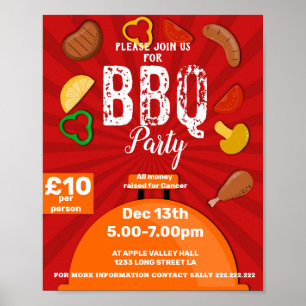 BBQ-insamlare poster