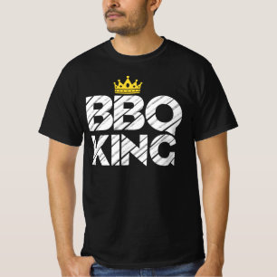 BBQ Kung för Pappa BBQ Grill Pappa Grilling Pitmas T Shirt