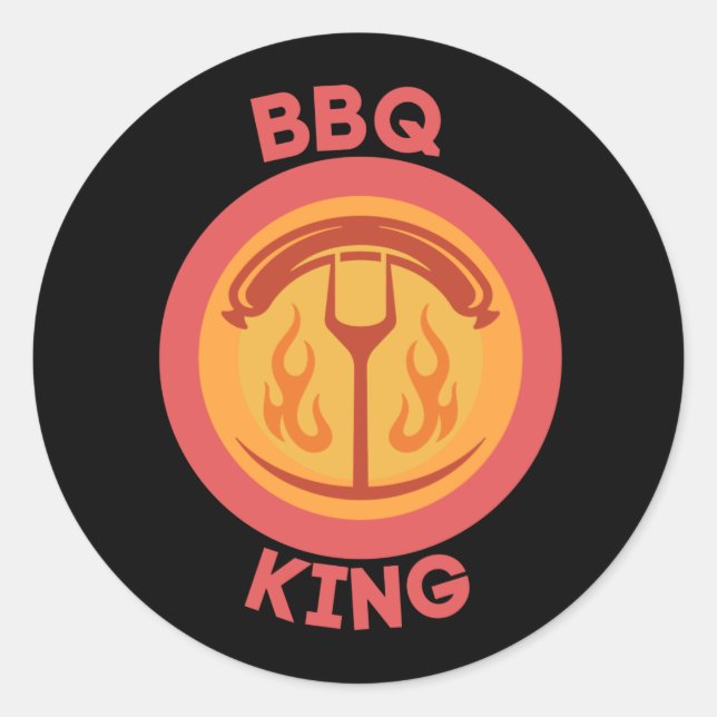 BBQ KUNG RUNT KLISTERMÄRKE (Framsida)