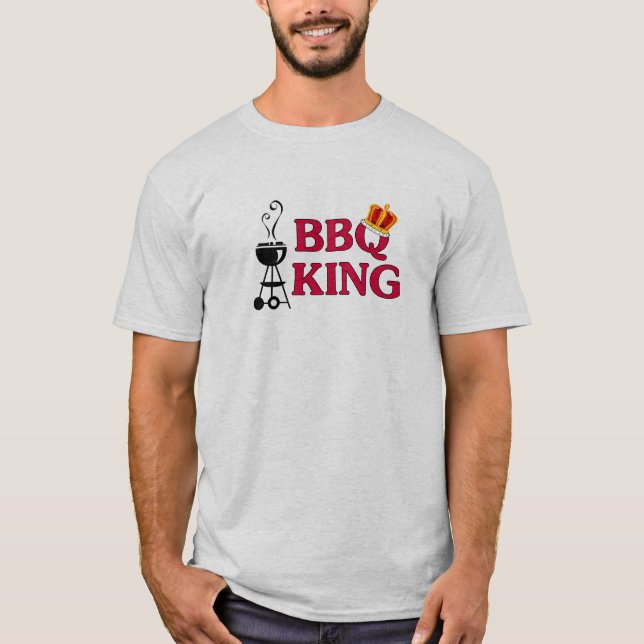 Bbq-kungskjorta T-shirt (Framsida)