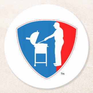 Bbq-kustfartyg Underlägg Papper Rund