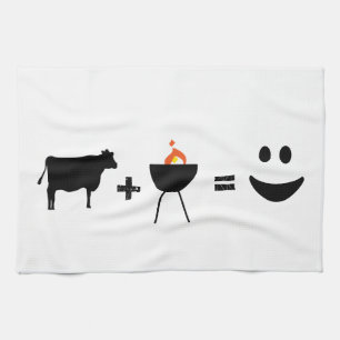 BBQ = lycka Kökshandduk
