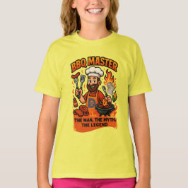 BBQ Master Pappa Funny Fars dag Grill Gift T Shirt