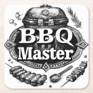 BBQ Master’ Papper Underlägg Kvadrat