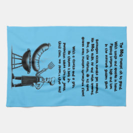 BBQ Master’s Humorous Poem Kökshandduk