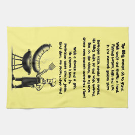 BBQ Master’s Humorous Poem Kökshandduk