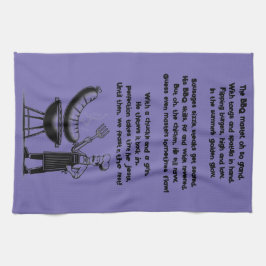 BBQ Master’s Humorous Poem Kökshandduk