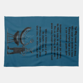 BBQ Master’s Humorous Poem Kökshandduk