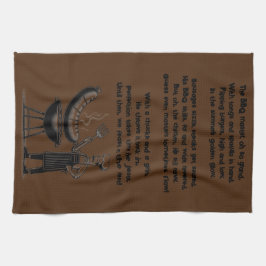 BBQ Master’s Humorous Poem Kökshandduk