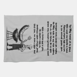 BBQ Master’s Humorous Poem Kökshandduk