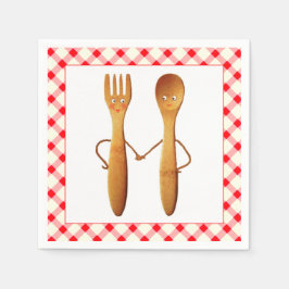 BBQ-Möhippa Pappersservett