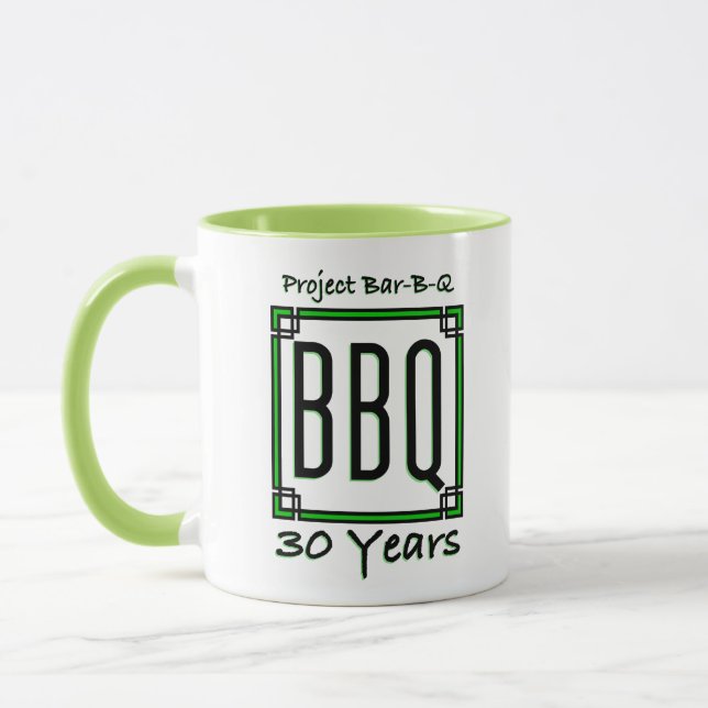 BBQ-mugg - Cowboy Thinkologist Mugg (Vänster)